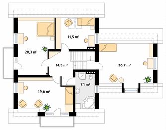 Poddasze projektu - Bolero 2