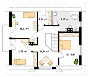 Poddasze projektu - Meteor 2