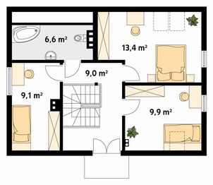 Poddasze projektu - Anka dr-S
