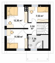 Poddasze projektu - Majka 2