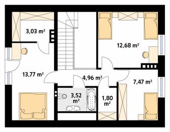 Poddasze projektu - Kawka