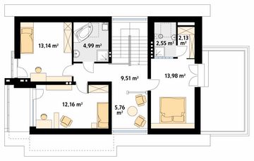 Poddasze projektu - Amber 2