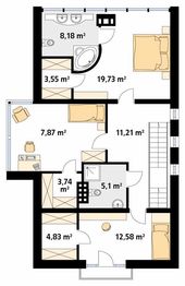 Piętro 1 projektu - Bryg