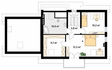 Poddasze projektu - Dudek 3