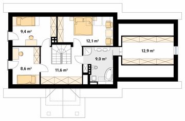 Poddasze projektu - Sójka 3