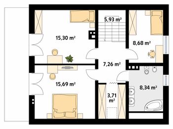 Poddasze projektu - Indygo 2