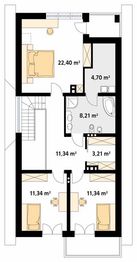 Poddasze projektu - Jodła