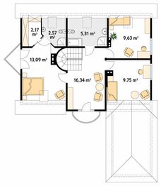 Poddasze projektu - Batuta 2 dr-S