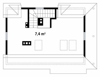 Poddasze projektu - Biedronka 2 dr-S