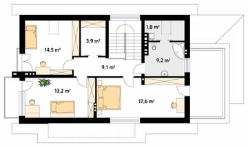 Poddasze projektu - Amber 3