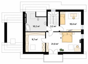 Poddasze projektu - Dudek 4