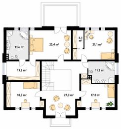 Piętro 1 projektu - Amadeusz