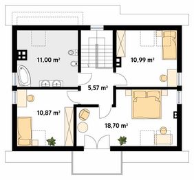Poddasze projektu - Dudek 2 dr-S