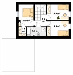 Poddasze projektu - Neo