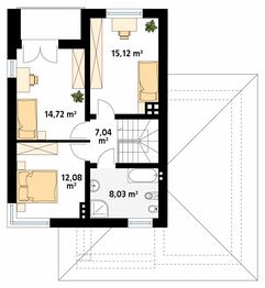 Piętro 1 projektu - Karmazyn