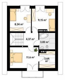 Poddasze projektu - Lilia 2
