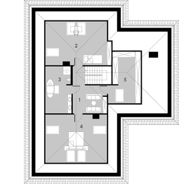 Poddasze projektu - Orlando