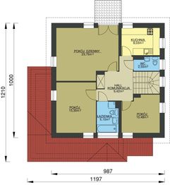 Piętro 1 projektu - W-0724