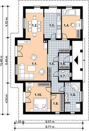 Parter projektu - L-65 Dom tradycyjny