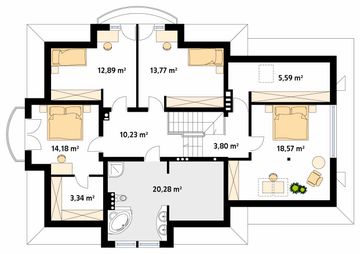 Poddasze projektu - Bachus 10