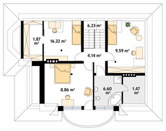 Poddasze projektu - Aria 8