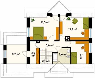 Poddasze projektu - Maciejka 2
