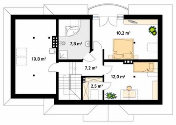 Poddasze projektu - Szafran 4