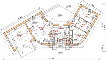 Parter projektu - Dom przy Spokojnej