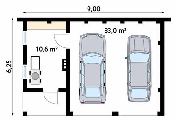 Parter projektu - Garaż G2