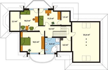 Poddasze projektu - Aria 3