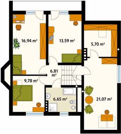 Poddasze projektu - Śnieżynka 3