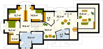 Poddasze projektu - Atol