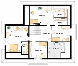 Poddasze projektu - Lawa