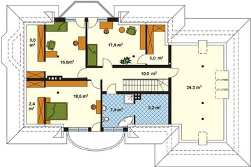 Poddasze projektu - Aria 7