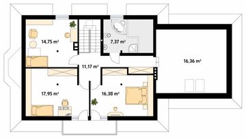 Poddasze projektu - Koral