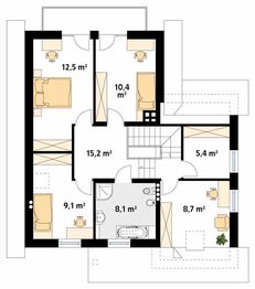 Poddasze projektu - Kalcyt