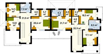 Piętro 1 projektu - Hydra