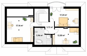 Poddasze projektu - Szafran 3