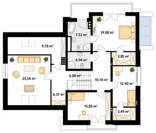 Poddasze projektu - Jaspis 6