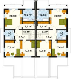 Piętro 1 projektu - Larus