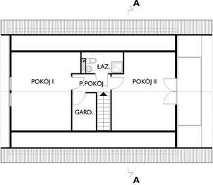 Poddasze projektu - Baba Jaga-2 - szkielet drewniany lekki