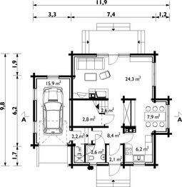 Parter projektu - Koliba - bal drewniany