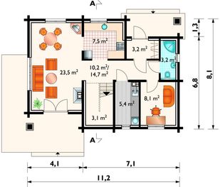 Parter projektu - Motek - bal drewniany