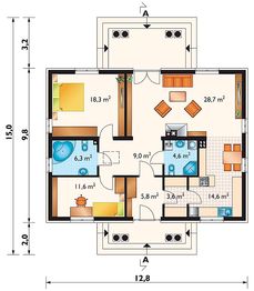 Parter projektu - Aneta - murowana – beton komórkowy