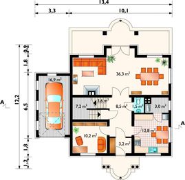 Parter projektu - Porfirion - szkielet drewniany lekki