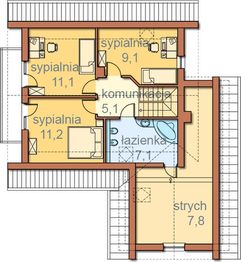 Poddasze projektu - Karmelia II