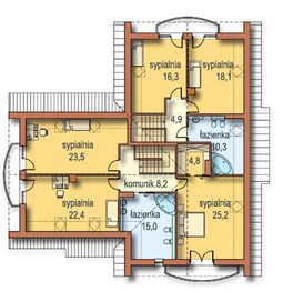 Poddasze projektu - Klaudia 2rodziny