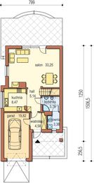 Parter projektu - Filemon z garażem