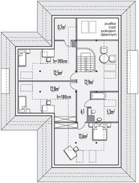Poddasze projektu - Alaska B dwupokoleniowa