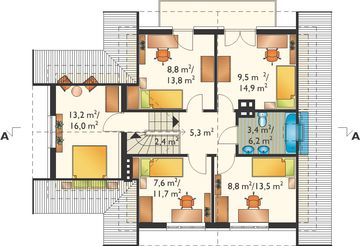 Poddasze projektu - Borówka (87)